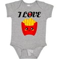 thumbnail image 3 of Inktastic Fry Lover I Love French Fries Boys or Girls Baby Bodysuit, 3 of 5