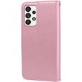 thumbnail image 3 of Wallet Case for Samsung Galaxy A23 5G/4G,Rose Flower Pattern Shockproof PU Leather Case with Magnetic Clasp and Card Slots Holder Cover for Samsung Galaxy A23, MG Pink, 3 of 18