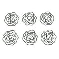 thumbnail image 1 of Rose Shaped Paper Clips 50pcs Cute Decorative Metal Clips with Storage Box for School Office, 1 of 8