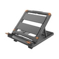 thumbnail image 1 of Amdohai Laptop Stand Foldable Notebook Riser Desktop Adjustable Height Laptop Elevator Laptop Cooling Stand for Computer Tablet Keybord, 1 of 8