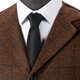 thumbnail image 5 of Blusa sin mangas con cuello vuelto para hombre, estilo vintage, informal, a cuadros, con bolsillos y botones, con solapa y sin mangas, 5 of 5