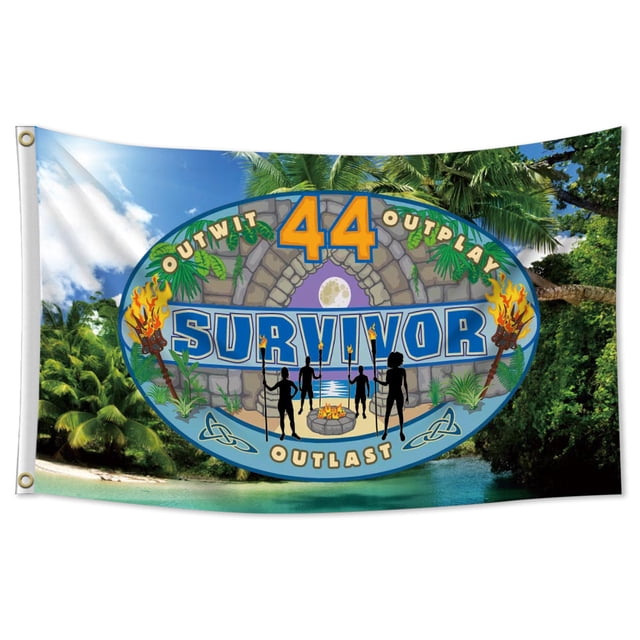 Tapestry Survivor 44 Flag, decoración icónica de pared, 100 x 150 cm