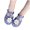 Purple, variant on Girls Crystal Jelly Sandals Closed Toe Hollow Out Breathable Summer Beach Shoes with Non-Slip Sole for Casual Wear, Size Little Kid