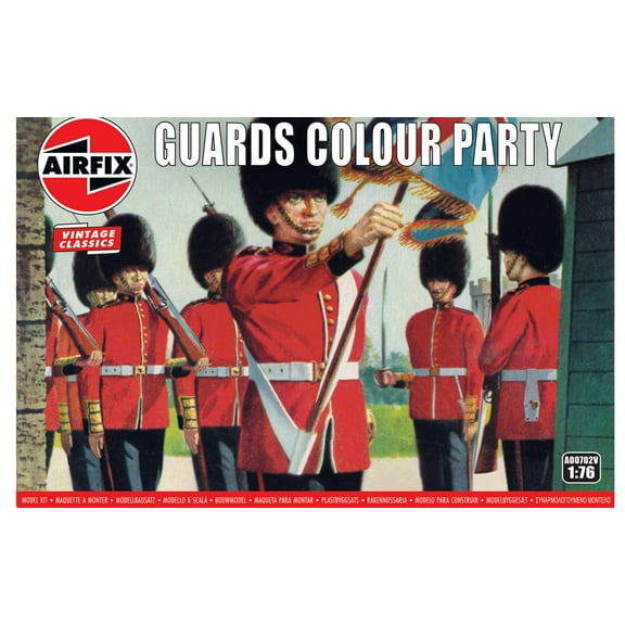 Airfix A00702V Guards Colour Party 1/76 Scale Plastic Model Figures