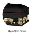 thumbnail image 3 of Titan Casket, Veteran Select Marines XL Steel Casket (33" Oversize) with Marines Head Panel, 3 of 5