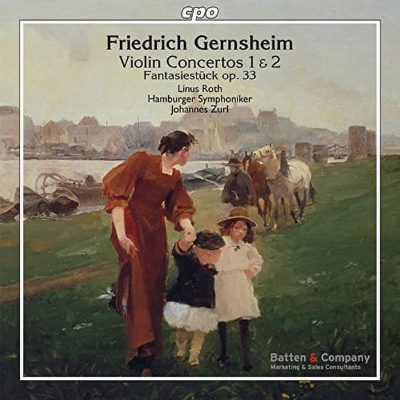 Gernsheim / Roth / Hamburger Symphoniker Orch - Gernsheim: Violin Concertos - Music & Performance - CD