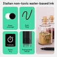 thumbnail image 4 of ARTISTRO 2 Black Acrylic Paint Markers - 0.7mm Extra Fine-Tip Paint Pens - Perfect for Crafting, Art Projects, & More, 4 of 5