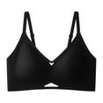 thumbnail image 2 of Lenpel Women's Seamless Wireless Bras Padded Comfort Soft Support Lift Full Coverage Bralettes Breathable Push up Bras, 2 of 3