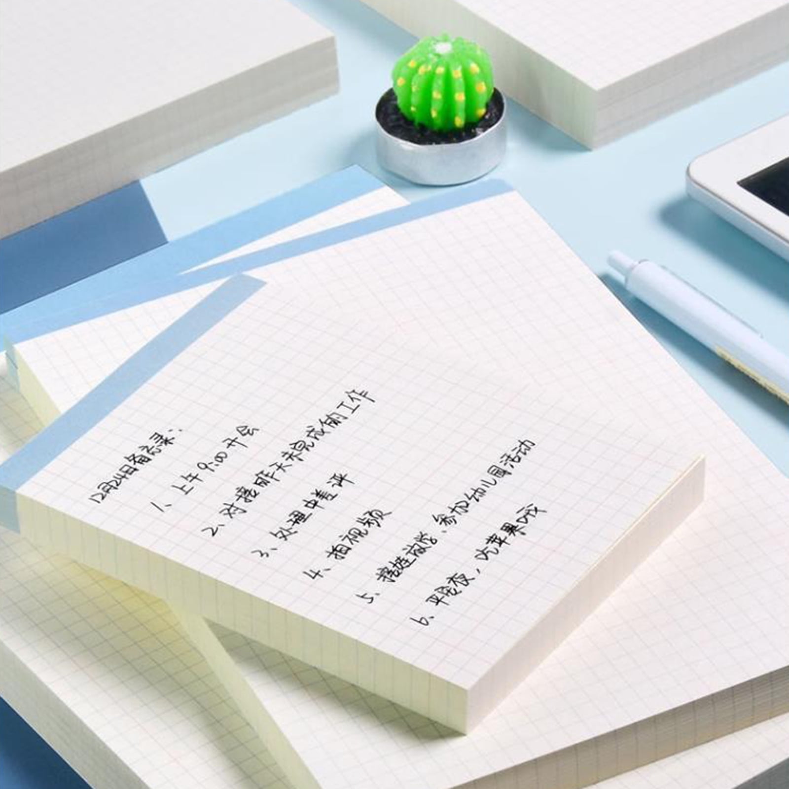 Thick Grid Sketchpads Graph Paper Pad Smooth Writing, Tear off Sheets for Architect Mathematician