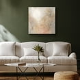 thumbnail image 3 of Canvas Print Abstract Modern Wall Art Neutral Minimalist Decorative for Living Room Bedroom - 16x16, 3 of 8