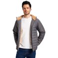 thumbnail image 3 of Weilanxin Men's Puffer Jacket Hooded Sherpa Lined Water Resistant Windproof Insulated Jacket Warm Winter Puffy Coat, 3 of 11