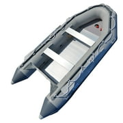 BRIS 1.2mm PVC 14.1Ft Inflatable Boat Rescue Dive Raft Power Boat