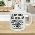 thumbnail image 7 of Glass&Bottle Ceramic Coffee Mug for In-Law Humorous Novelty Cup Ideal for Christmas Holidays and Birthdays Durable Kitchen Accessory for Daily Use, 7 of 7