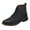 Blue, variant on AnuirheiH Pointed Toe Boots for Men's New Casual Lace-up Mid Calf Men's Boots