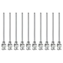 Uxcell 10pcs 14G Stainless Steel Dispensing Needles, 2" Glue Needle Tube Blunt Tip
