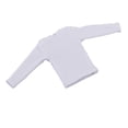 thumbnail image 4 of T-shirt Homme à Manches Longues 1/12 pour Poupée 6" Modèle de Figurines Homme Blanc, 4 of 8