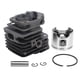 thumbnail image 1 of Pistón de Motosierra Amonsee Cilindro de Motosierra 46 mm Reemplazable Duradero para Husqvarna 50 5555, 1 of 7