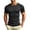 Black, variant on Mens Slim Fitted Short Sleeve Tees Breathable Moisture Wicking Quick Dry Shirts Stretchy Lightweight Summer Gym Training Base Layer Tops