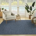 thumbnail image 4 of Nourison Practical Solutions Outdoor Navy Blue 8' x 10' Area Rug (8x10), 4 of 9