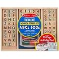 thumbnail image 1 of Melissa & Doug Juego de Sellos Letras y Números, 1 of 1