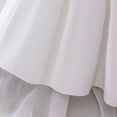thumbnail image 6 of Jalioing Birthday Party Princess Dress for Little Girl Bowknot Tulle Skirt Toddler Girls Puffy Dresses (2-3 Years, White), 6 of 9