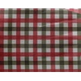 thumbnail image 4 of oneOone Georgette Viscose Fabric Gingham Check Print Fabric By The Yard 42 Inch Wide, 4 of 4