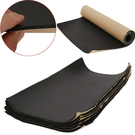 - 6pcs Car Auto Van Sound Proofing Deadening Heat Insulation Self Adhesive Foam Sheet Mat Vehicle Deadening Material waterproof
