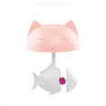 thumbnail image 4 of xiaxaixu 280 ml Cute Cat Shape Glass Cup Tea Filter Cup Glass Strainer, 4 of 6