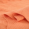 thumbnail image 7 of MarCielo  3 Piece Cotton Oversized Bedspread Quilt Set Tmonica Salmon - Queen, 7 of 7