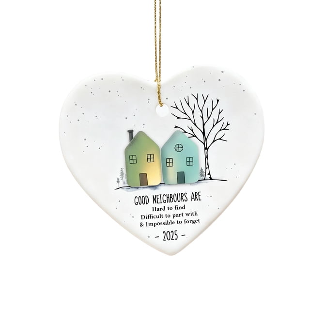 Ornamentos de Árbol de Navidad Corazón en Forma de Vidrio de Mar Decoración de Amistad Ornamento de Recuerdo para Árbol de Navidad Regalo de Decoración de Amistad Colgante