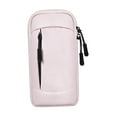 thumbnail image 4 of Brazalete deportivo para smartphone, resistente al agua, con correa ajustable, universal. Rosa, 4 of 9