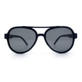 thumbnail image 5 of Polarized Mens Metal Flex Hinge Round Fashion Racer Plastic Sunglasses Navy - Black, 5 of 8