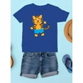 thumbnail image 3 of A Cute Tiger T-Shirt Juniors -Image by Shutterstock,  Large, 3 of 4