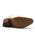 thumbnail image 3 of Women's Ankle High Boho Chic Bootie Western Cowboy Dress Boots, Beige, 11, 3 of 3