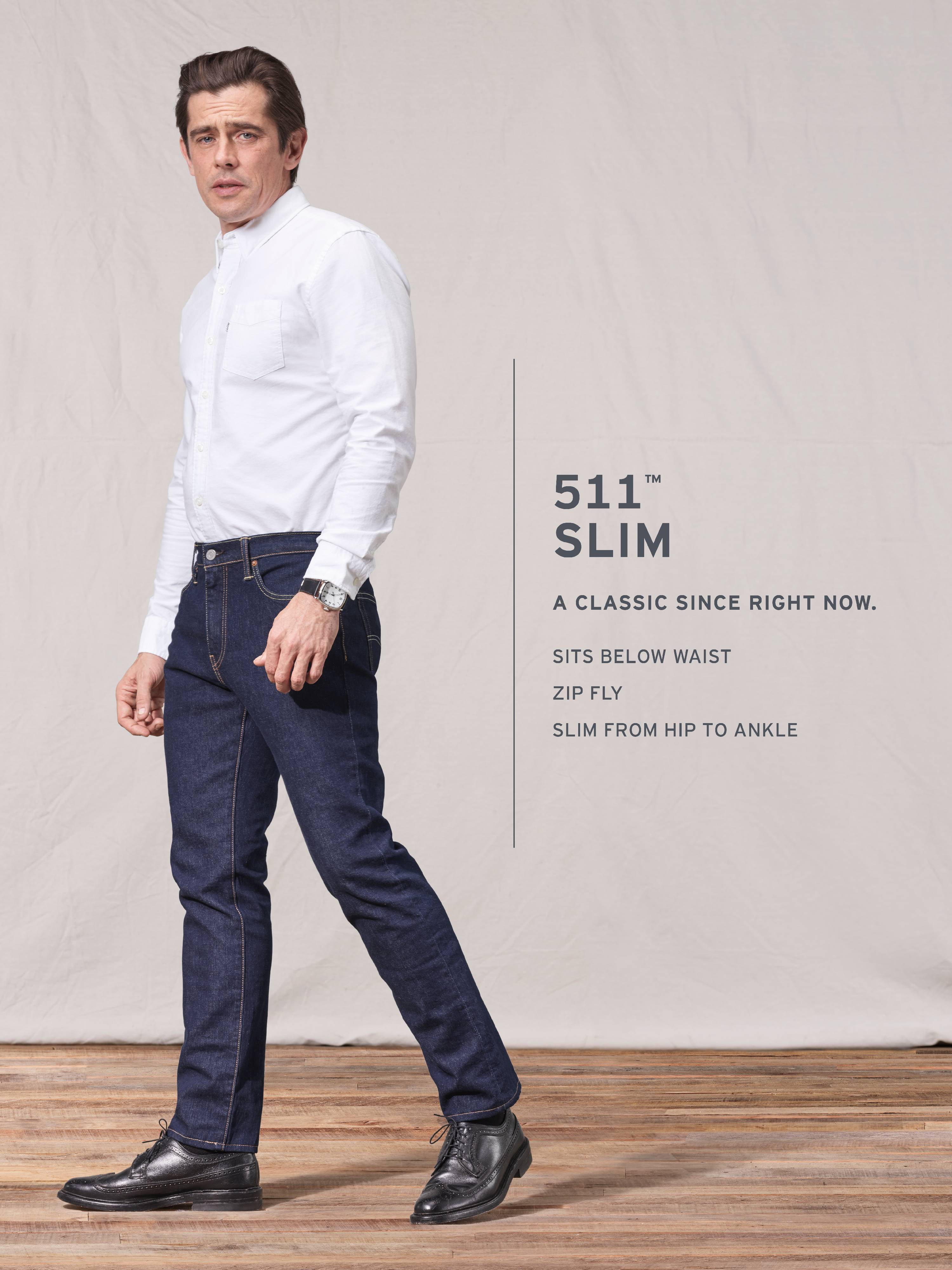 færge ifølge royalty Levi's Men's 511 Slim Fit Jeans - Walmart.com