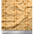 thumbnail image 1 of Soimoi Silk Fabric Giraffe Kids Print Fabric by The Yard 42 Inch Wide, 1 of 1
