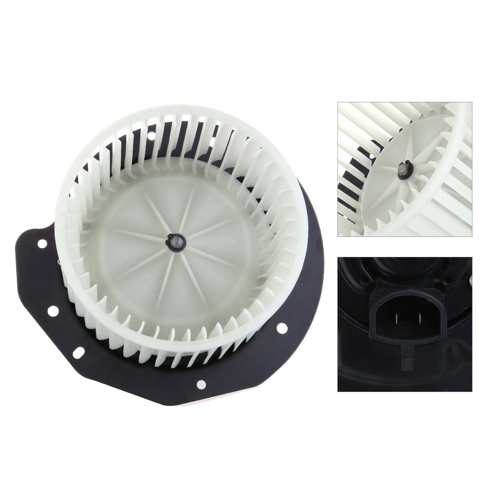 HVAC plastic Heater Blower Motor w/Fan ABS Cage ECCPP fit for 1987-1996 for Ford for Bronco /1988-1997 for Ford F Super Duty /1987-1996 for Ford for F-150/1987-1996 for Ford for F-250