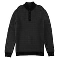 thumbnail image 1 of Tasso Elba Mens Knit Pullover Sweater, Black, Big & Tall, Big 2X, 1 of 2