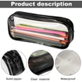 thumbnail image 4 of Bexikou 6 Pcs Clear Pencil Case,Big Capacity Clear Exam Pencil Case Pouch,Large Pen Pencil Case with Zipper for Teenage Boys Girls Women, 4 of 7