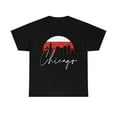 thumbnail image 2 of Chicago Skyline Shirt - Unisex Heavy Cotton Tee Shirt, 2 of 8