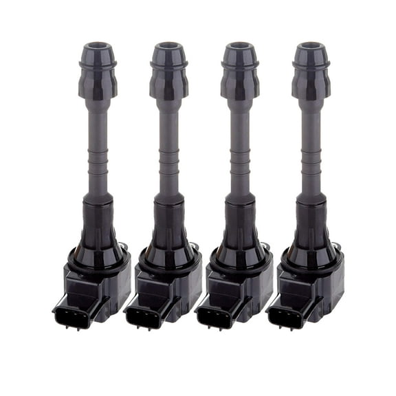 Set of 4 Ignition Coils Compatible with 2003 Nissan Almera 1.8L L4 Replacement for UF351 C1397