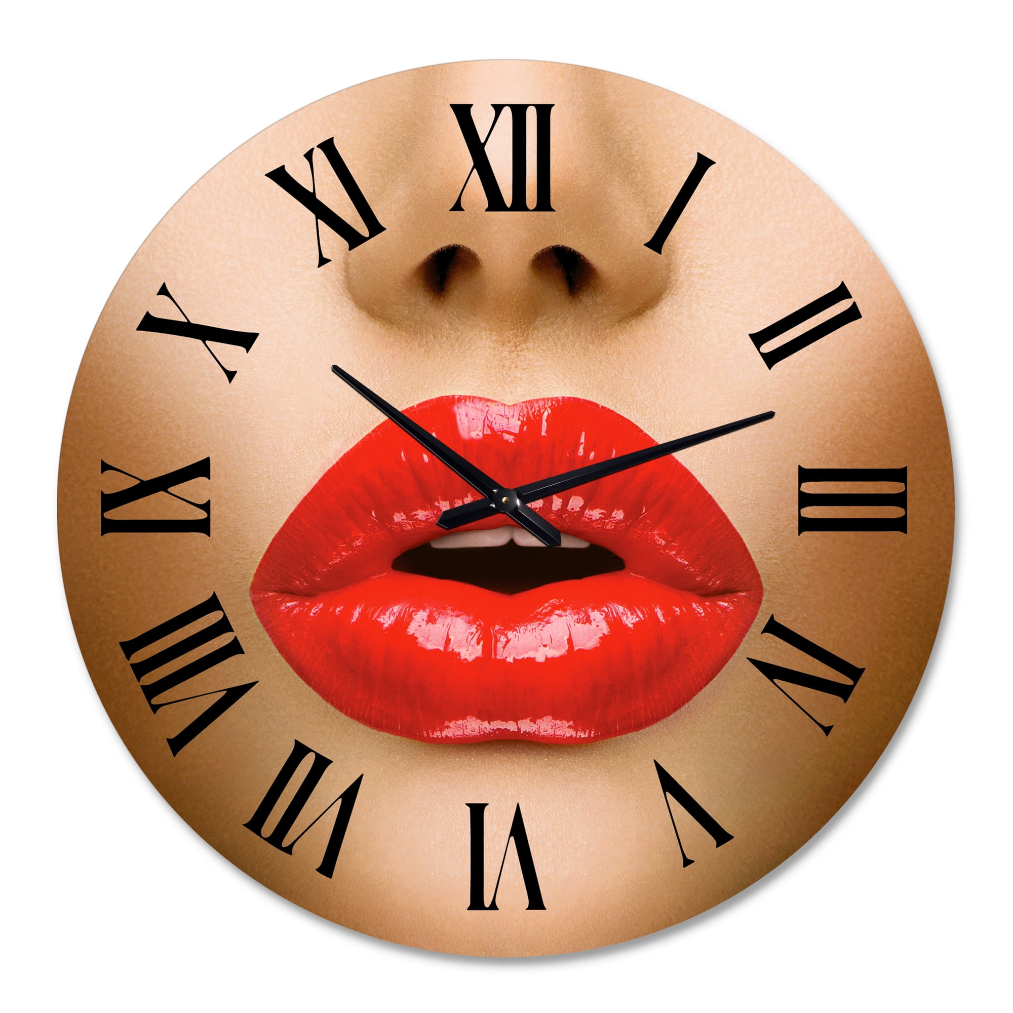 Designart 1 in Quartz Modern/Contemporary Wall Clock