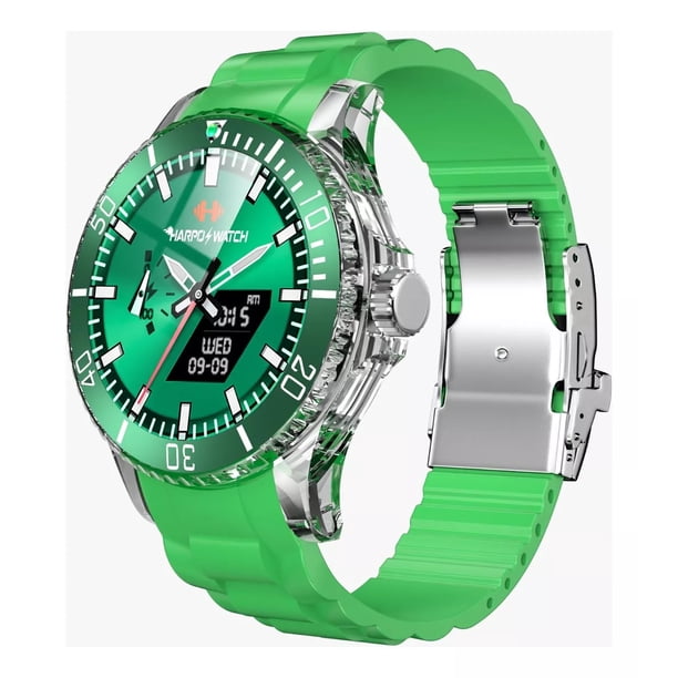 Reloj Inteligente Smartwatch Tk17 Fralugio Sport Bp Hr Spo2 Touch Juegos verde Fralugio Sport