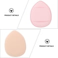 thumbnail image 3 of FELTECHELECTR 1 juego de 5 almohadillas cosméticas mini borlas de maquillaje tamaño dedo borlas de polvo facial, 3 of 6
