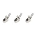 thumbnail image 3 of Thinsony Vintage Brass Violin Making Tool Woodworking Plane Authentic Craftsmanship Silver XS 3PCS, 3 of 6