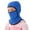 Blue, variant on Windproof Balaclava for Kids, Winter Ski Face Warmer Hooded Neck Gaiter for Youth, Cold Weather Face Mask for Boys Girls