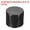 Black, variant on REGALWOVEN Replacement Flip Caps, Plastic Reusable Non-Spill Bottle Lid Transparent