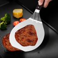 thumbnail image 2 of Stainless Steel Pizza Peel with Wood Handle 6.5-Inch Pizza Paddle, 2 of 8