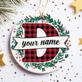 thumbnail image 5 of Adorno navideño personalizado con nombre personalizado, regalo de recuerdo para bebé, accesorios de fotografía para bebé, adorno navideño, 5 of 5