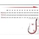 thumbnail image 3 of Fishing barbed hook bend mouth triangular fast attack super needle point fishhook black seabream bass japan hooks 4-8 piece pack, 3 of 5